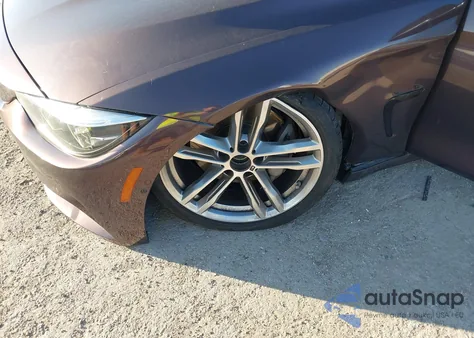 2018 BMW 440I из США, поврежденный, VIN WBA4Z5C5XJEE16797